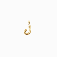 Bubbly Arabic Letter Laam Pendant