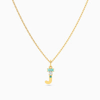 Letter J Pendant