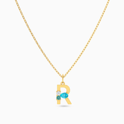 Letter R Pendant