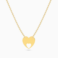 Eternal Heart Engraving neckles
