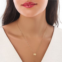 Eternal Heart Engraving neckles