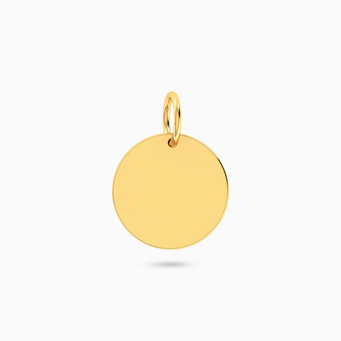 Roundelle Engraving Pendan