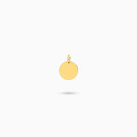 Roundelle Engraving Pendan