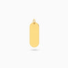 Soft Line Engraving Pendant Large
