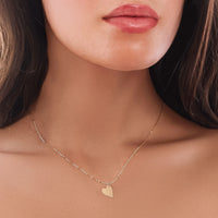 Ace of Hearts Engraving Pendant