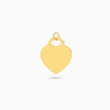 Heart lock Engraving Pendant