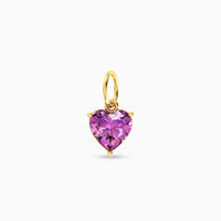 Violet Heart pendant