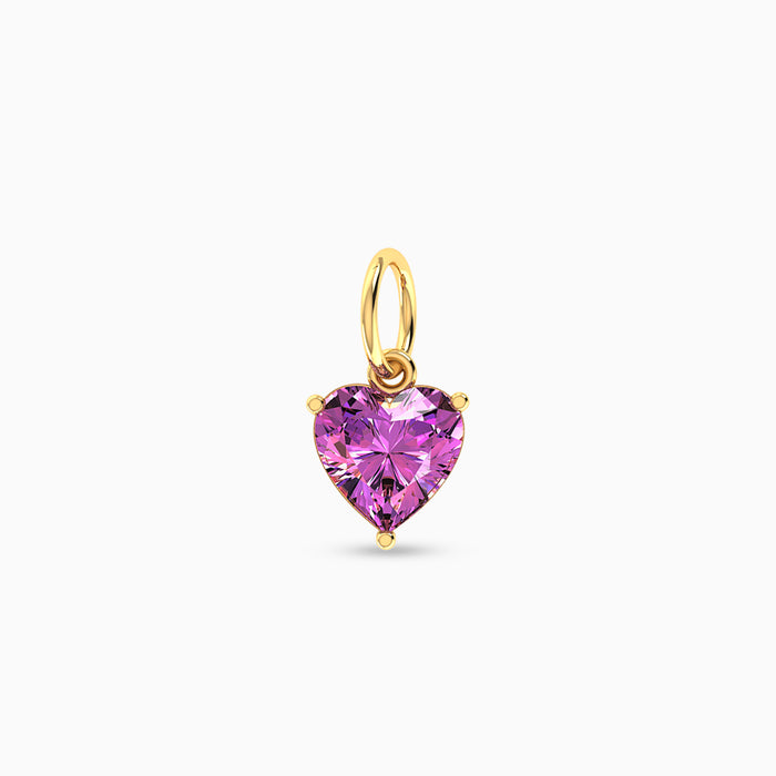 Violet Heart pendant