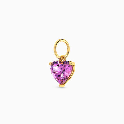 Violet Heart Pendant