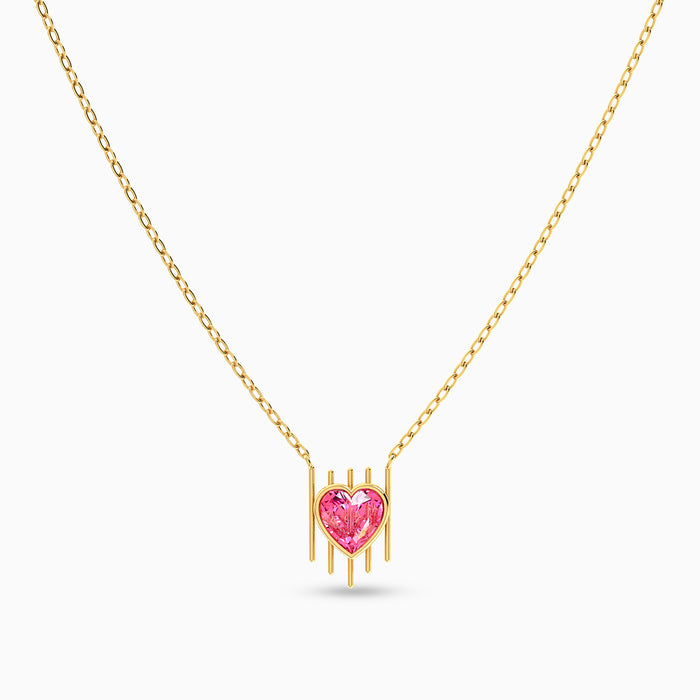 Caged Heart Necklace