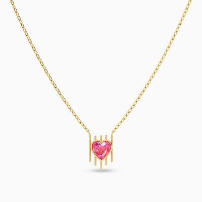 Caged Heart Necklace