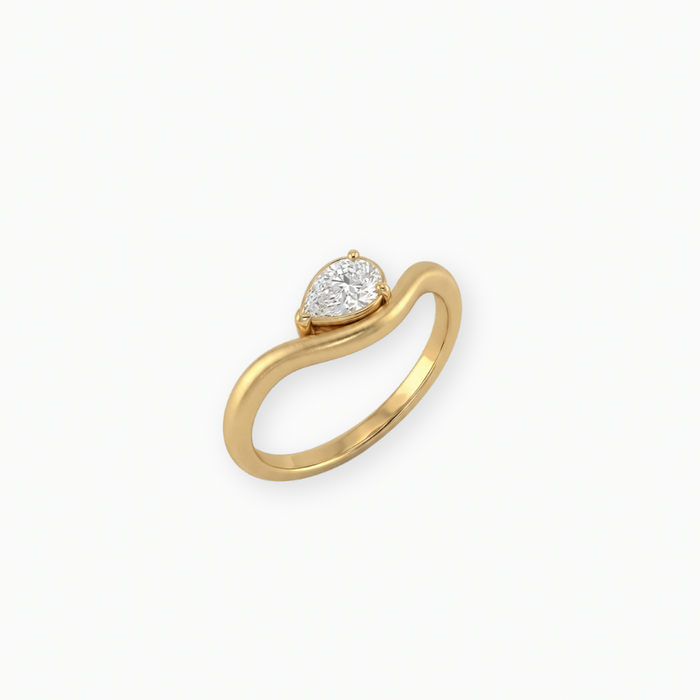 CASCADE FLORA PINKY RING
