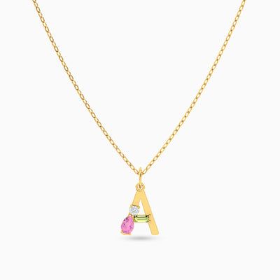 Letter A Pendant
