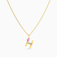 Letter H Pendant