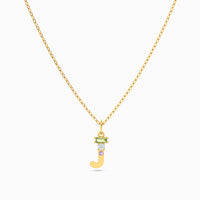 Letter J Pendant