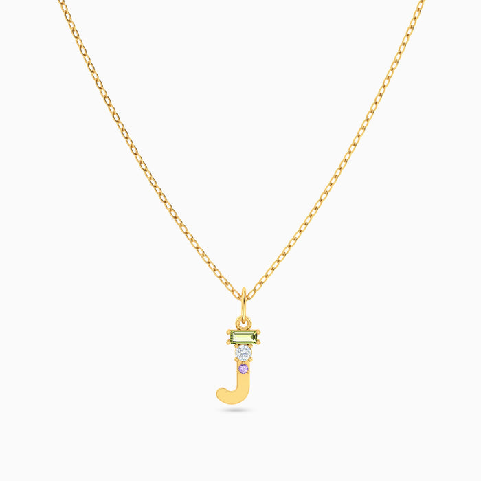 Letter J Pendant