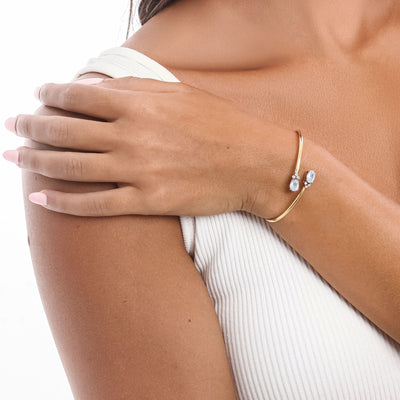 Bloom glow bangle