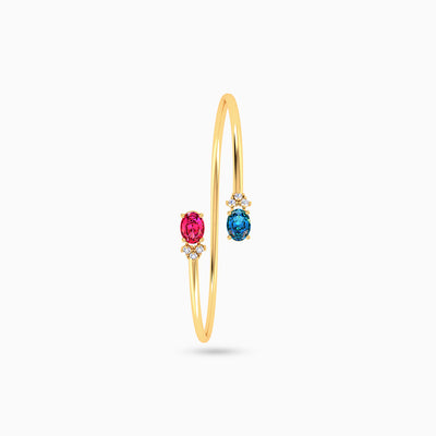 Bloom glow bangle