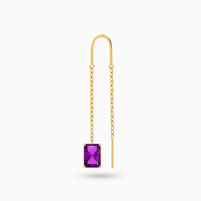 Ridge Chain Earring