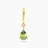 Cascade Hoop Earring Green Peridot