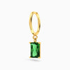 Ridge Hoop Earring