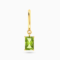 Ridge Hoop Earring