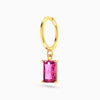 Ridge Hoop Earring