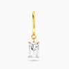 Ridge Hoop Earring