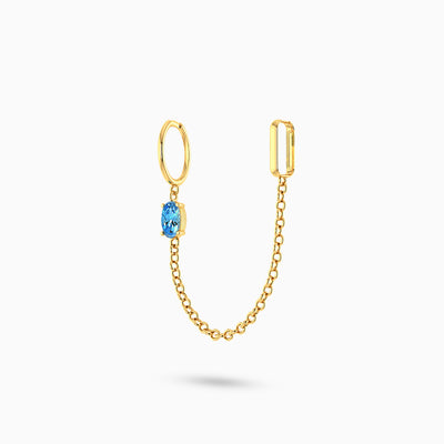 Bloom Double Hoop Earring