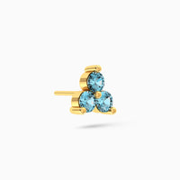 Eclipse Thrice Stud Earring