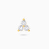 Eclipse Thrice Stud Earring