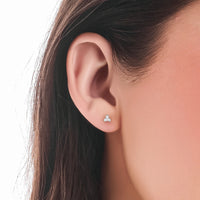 Eclipse Thrice Stud Earring