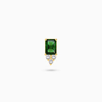 Ridge glow Stud Earring