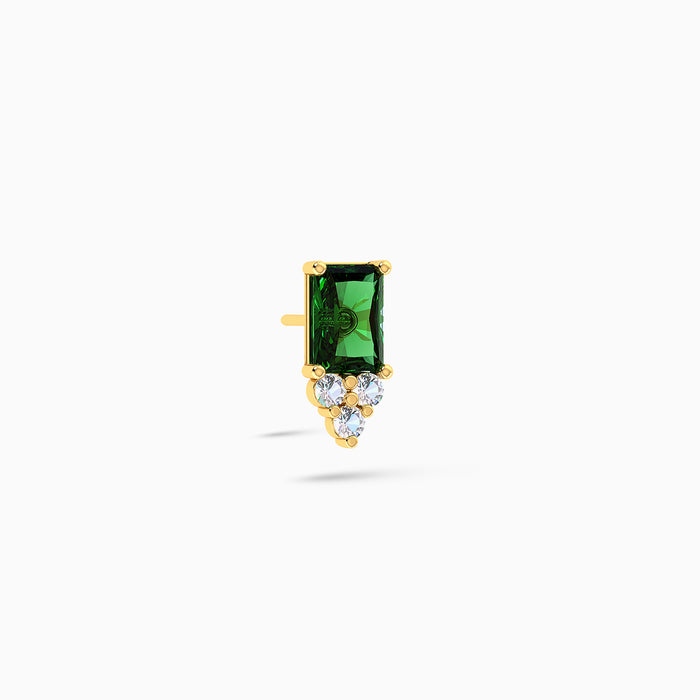 Ridge glow Stud Earring