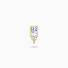 Ridge glow Stud Earring
