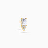 Ridge glow Stud Earring