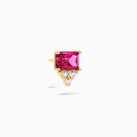 Petal glow Stud Earring