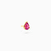 Cascade Plume Stud Earring