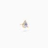Cascade Plume Stud Earring