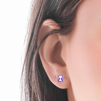 Ridge Stud Earring