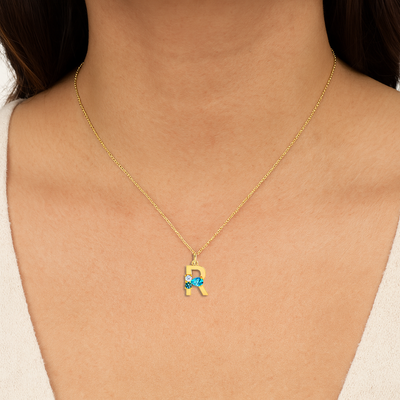 Letter R Pendant