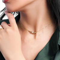 Dot Path Necklace