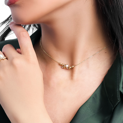 Dot Path Necklace
