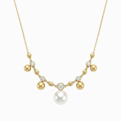 Dot Curve Necklace