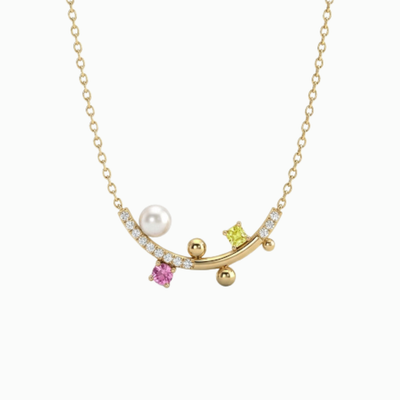 Dot Flow Necklace