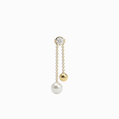 Dot Link  Earring