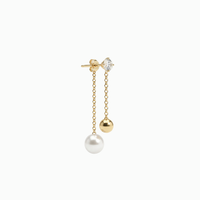Dot Link  Earring