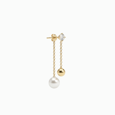 Dot Link  Earring