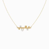 Dot Line Necklace