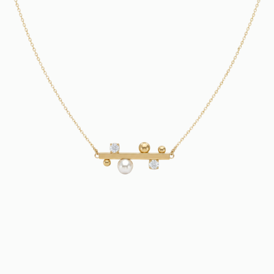Dot Line Necklace